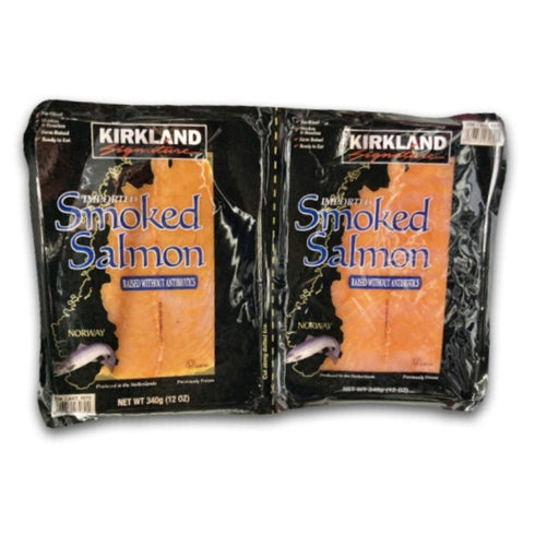 【冷蔵便】KIRKLAND スモークアトランティックサーモン - ナショナルマート通販